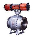 氣動固定式球閥 氣動固定式球閥