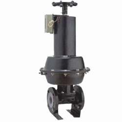 英標常閉式氣動襯膠隔膜閥 英標常閉式氣動襯膠隔膜閥