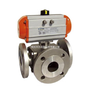 精小型氣動三通球閥 精小型氣動三通球閥