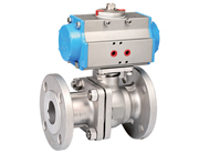 氣動法蘭球閥 氣動法蘭球閥