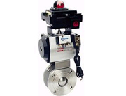 氣動對夾超薄型球閥 氣動對夾超薄型球閥