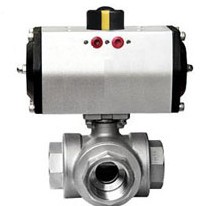 氣動三通內(nèi)螺紋球閥 氣動三通內(nèi)螺紋球閥