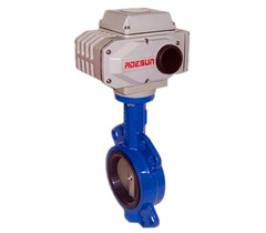 對夾式軟密封電動蝶閥 對夾式軟密封電動蝶閥