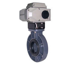 電動塑料蝶閥 電動塑料蝶閥