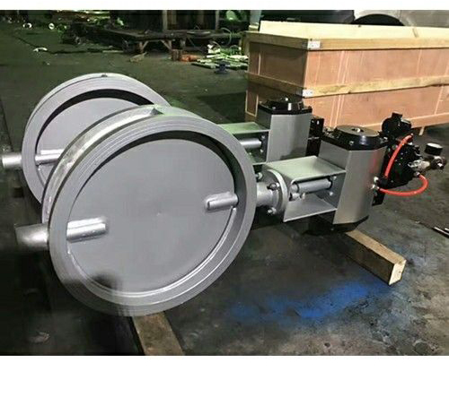 氣動對夾式通風蝶閥 氣動對夾式通風蝶閥