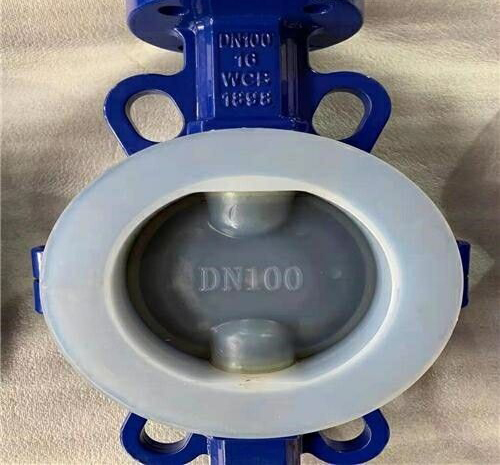 鑄鋼對夾襯氟蝶閥 鑄鋼對夾襯氟蝶閥