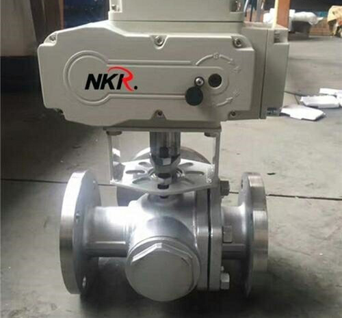 電動(dòng)高壓三通球閥 電動(dòng)高壓三通球閥