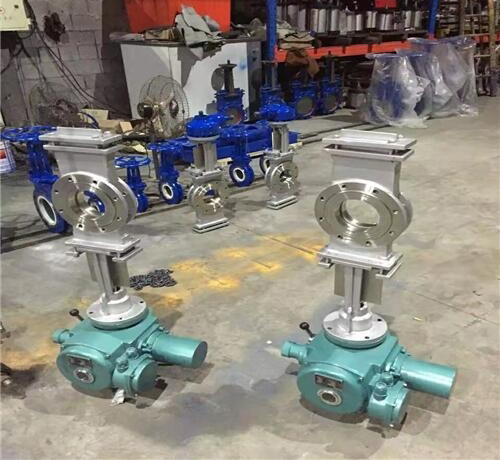 電動穿透式刀閘閥 電動穿透式刀閘閥