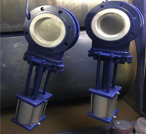 氣動陶瓷刀閘閥 氣動陶瓷刀閘閥