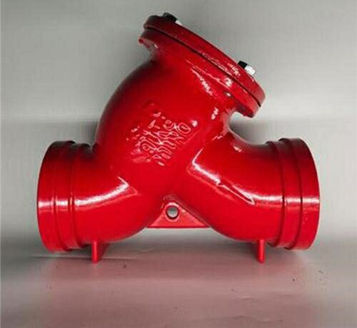 溝槽式卡箍Y型過濾器 溝槽式卡箍Y型過濾器